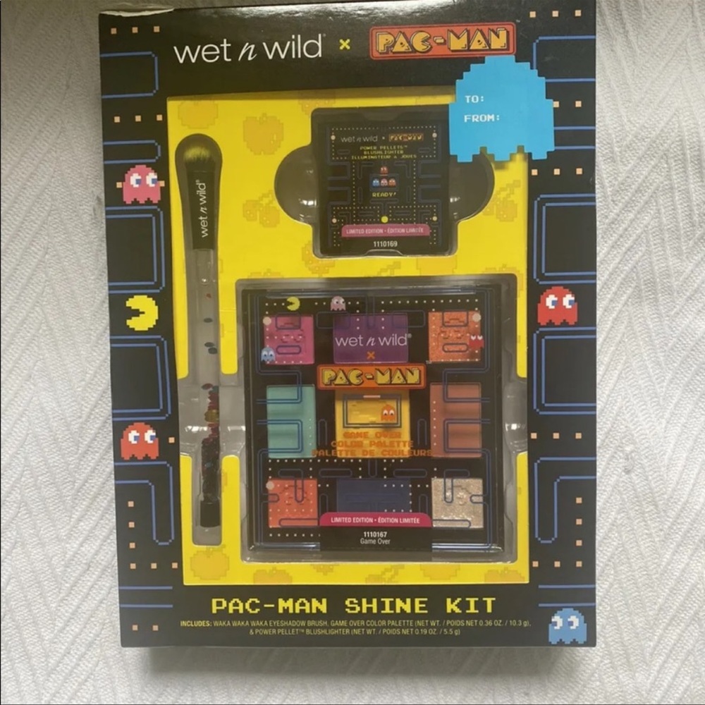 Wet n Wild Pac-Man Shine Kit: Limited Edition: Brand New! - Picture 3 of 3